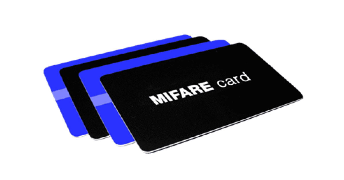 کارت های MIFARE مورد استفاده در دستگاه کنترل تردد